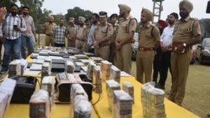 लुधियाना में अंतरराष्ट्रीय साइबर ठग गिरोह का भंडाफोड़, 132 आरोपी गिरफ्तार; करोड़ों की नकदी बरामद