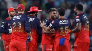 RCB ने रचा इतिहास, IPL प्लेऑफ में पहुंचने वाली पहली टीम बनी, पंजाब की लगातार छठी हार