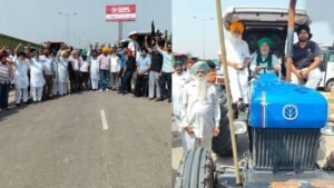 Mohali Farmers Protest: गमाडा के खिलाफ किसानों का शक्ति प्रदर्शन, ट्रैक्टर मार्च लेकर पूडा भवन पहुंचे