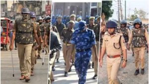बकरीद पर दिल्ली में सुरक्षा कड़ी, संवेदनशील इलाकों में पुलिस का फ्लैग मार्च