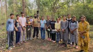 बारनवापारा के देवपुर जंगल में दिखी दुर्लभ विशाल भारतीय गिलहरी