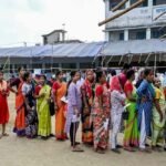 बंगाल के 15 मतदान केंद्रों पर री-पोलिंग, 9 बजे तक 16.23% वोटिंग