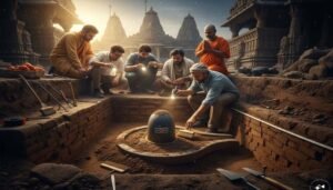 महाकालेश्वर मंदिर परिसर में हुआ बड़ा खुलासा, मिली एक और शिवलिंग और गुफानुमा संरचना