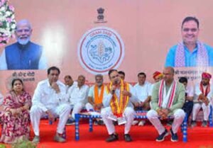 प्रतापगढ़ में मुख्यमंत्री भजनलाल शर्मा का रात्रि प्रवास, ग्रामीण चौपाल में किया संवाद