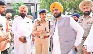 कैबिनेट मंत्री तरुणप्रीत सिंह सोंद ने खन्ना के ढाबे पर फायरिंग का लिया जायजा