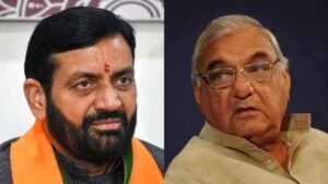 हरियाणा के निकाय चुनाव में सियासी घमासान, भाजपा और कांग्रेस के बीच कड़ा मुकाबला