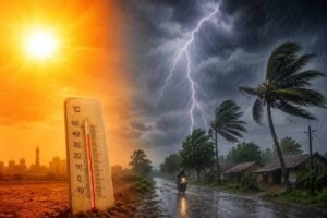 बिहार में मौसम का डबल अटैक: कहीं भीषण गर्मी तो कहीं आंधी-बारिश से तबाही