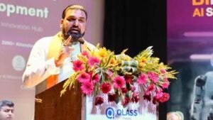 पटना एआई समिट में मुख्यमंत्री का बयान, हरे गमछे वाले उदाहरण पर माहौल हुआ हल्का