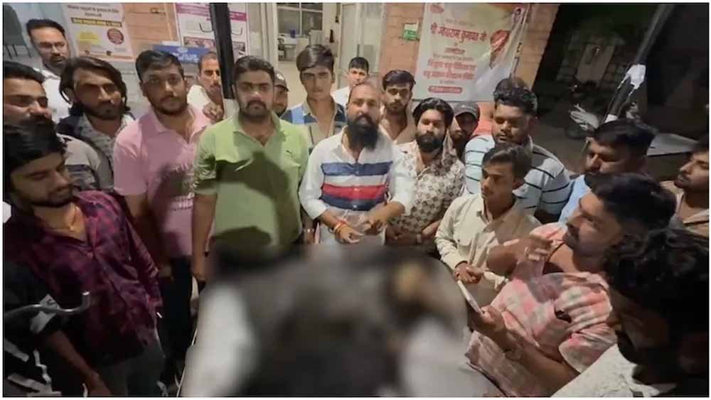 जोधपुर में जला हुआ गोवंश मिलने से तनाव, पुलिस जांच में जुटी