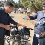गुरुग्राम में ट्रैफिक पुलिस का बड़ा एक्शन, 26 चालानों वाली बाइक जब्त