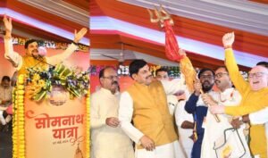 भोपाल से शुरू हुई ‘सोमनाथ स्वाभिमान यात्रा 2026’, CM मोहन यादव ने दिखाई हरी झंडी