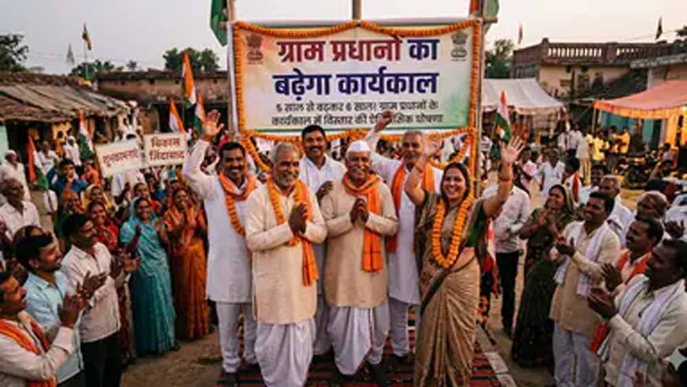 यूपी में ग्राम प्रधानों का बढ़ सकता है कार्यकाल, पंचायत चुनाव टलने के संकेत