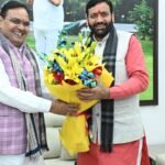 राजस्थान सीएम ने यमुना जल समझौते पर नई दिल्ली में चर्चा की