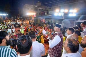 मंत्री  विश्वास सारंग ने किया करोड़ों की लागत से होने वाले विकास कार्यों का भूमि-पूजन