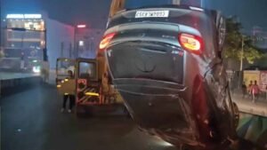 वाहन चेकिंग के दौरान आरक्षक को कुचलने की कोशिश, पुलिस ने दो आरोपियों को दबोचा