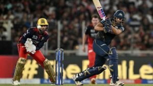 GT ने फाइनल में RCB के सामने रखा 156 रन का लक्ष्य, वॉशिंगटन सुंदर की शानदार अर्धशतकीय पारी