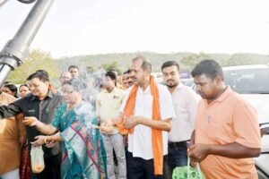 सर्वमंगला पुल सड़क का डामरीकरण व सुदृढ़ीकरण कार्य प्रारंभ