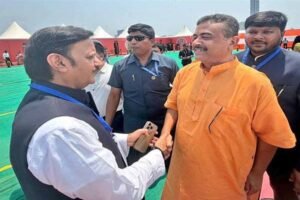 प मुख्यमंत्री  शुक्ल ने पश्चिम बंगाल के नवनिर्वाचित मुख्यमंत्री  सुवेंदु अधिकारी को दी बधाई