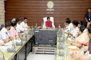 इंदौर के जल संकट की स्थिति पर मुख्यमंत्री डॉ. यादव ने बैठक ली