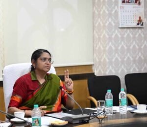निकायों में सुशासन, जवाबदेही और जन सेवा को दें सर्वोच्च प्राथमिकता, नगरीय प्रशासन विभाग की सचिव  शंगीता आर. ने वीडियो कॉन्फ्रेसिंग से ली सभी 194 निकायों की बैठक