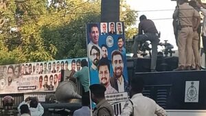 NEET पेपर लीक के विरोध में भोपाल में उग्र प्रदर्शन, NSUI कार्यकर्ताओं पर लाठीचार्ज