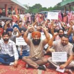 लुधियाना में रोडवेज कर्मियों का प्रदर्शन, नौकरी पक्की करने की मांग हुई तेज