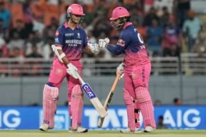 वैभव सूर्यवंशी का तूफानी अंदाज, फिर भी बड़ा स्कोर नहीं बना पाई Rajasthan Royals