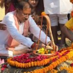 लेश्वर महादेव धाम में मुख्यमंत्री  विष्णुदेव साय ने किया जलाभिषेक: प्रदेश की सुख-समृद्धि की कामना की