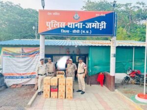 मध्यप्रदेश पुलिस की अवैध शराब के विरुद्ध प्रभावी कार्रवाई