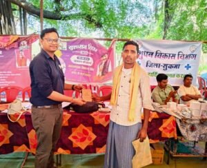 झापरा सुशासन शिविर में मौके पर ही बांटे गए 35 प्रमाण पत्र