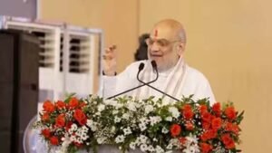 अमित शाह बोले शिंदे गुट ही असली शिवसेना, कोल्हापुर रैली में बड़ा बयान