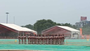 बिहार गृह रक्षा वाहिनी के 5,000 नए जवानों का पारण परेड, मुख्यमंत्री सम्राट चौधरी ने दी बधाई