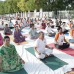 राजसमंद में योग दिवस पर जनसैलाब, 86 हजार से अधिक लोगों ने किया सामूहिक योगाभ्यास