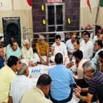 माता मंदिर में रात्रि विश्राम के दौरान ऊर्जा मंत्री तोमर ने लगाई जन चौपाल