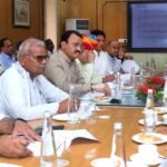 भजनलाल सरकार की बैठक में विकास योजनाओं के लिए भूमि आवंटन पर मंथन