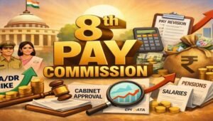 8th Pay Commission: केंद्रीय कर्मचारियों को बड़ी राहत! जुलाई से 63% हो सकता है महंगाई भत्ता, सैलरी बढ़ने के संकेत
