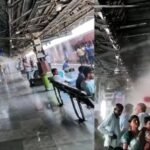 रेलवे प्लेटफॉर्म पर ‘ठंडा-ठंडा कूल-कूल’ इंतजाम, फोगर और वॉटर स्प्रिंकलर से यात्रियों को AC जैसी राहत