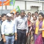 राज्यमंत्री  गौर ने किया निर्माणाधीन 10 लेन सड़क का जायजा