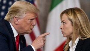 G7 समिट के बाद ट्रंप-मेलोनी विवाद गरमाया, फोटो को लेकर बयानबाज़ी तेज