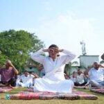 छत्तीसगढ़ में योग दिवस समारोह, योग को जीवन का हिस्सा बनाने का दिया आह्वान
