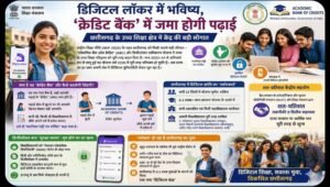 ​डिजिटल लॉकर में भविष्य, ‘क्रेडिट बैंक’ में जमा होगी पढ़ाई