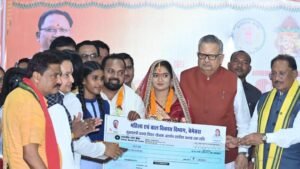 मुख्यमंत्री कन्या विवाह योजना से बेटियों को मिल रहा सम्मान और सुरक्षा : मुख्यमंत्री विष्णुदेव साय