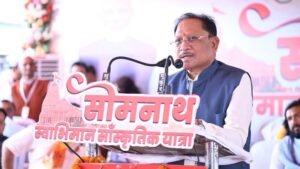 सोमनाथ मंदिर हमारे राष्ट्रीय स्वाभिमान, सांस्कृतिक गौरव और आस्था का प्रमुख केन्द्र – मुख्यमंत्री साय