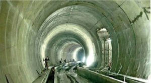 धार की टीही टनल का काम अधूरा, 60 मीटर खुदाई बाकी; 12 मीटर में बिछाया गया ट्रैक