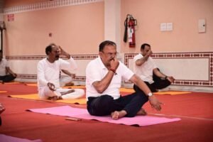 जयपुर विधानसभा परिसर में ‘योगोत्सव’ का आयोजन, योग के माध्यम से स्वास्थ्य और संतुलन का संदेश