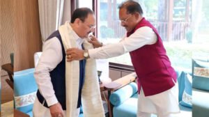 केंद्रीय स्वास्थ्य मंत्री जेपी नड्डा से मिले मुख्यमंत्री विष्णुदेव साय, स्वास्थ्य सेवाओं और किसानों के लिए खाद-बीज उपलब्धता पर हुई विस्तृत चर्चा