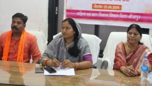 रायपुर : नक्सल मुक्त बीजापुर अब विकसित बीजापुर की ओर बढ़ रहा-मंत्री  लक्ष्मी राजवाड़े