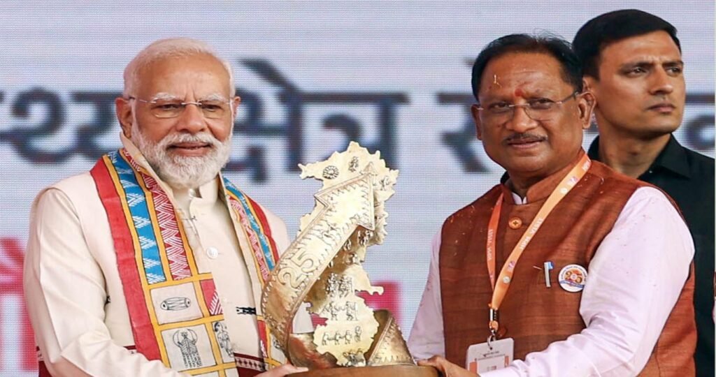 प्रधानमंत्री नरेन्द्र मोदी के नेतृत्व के 12 वर्ष पूर्ण होने पर मुख्यमंत्री विष्णु देव साय ने दी बधाई और शुभकामनाएं