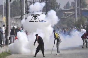 MP Police का हाईटेक प्लान! अब ड्रोन से छोड़े जाएंगे आंसू गैस के गोले