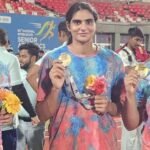 हरियाणा की बेटियों ने नेशनल एथलेटिक्स में डिस्कस थ्रो पर किया कब्जा